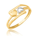 Dual Heart Harmony Ring
