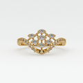 Serenity Curve Diamond Ring