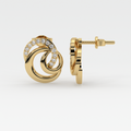 Aurora Twist Diamond Earrings