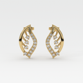Golden Leaf Elegance Earrings