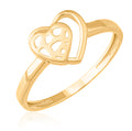 Enchanted Rose Heart Ring