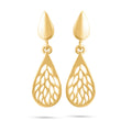 Rosewood Wing Drop Earrings
