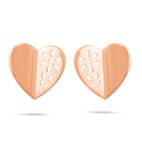 Petal Heart Studs