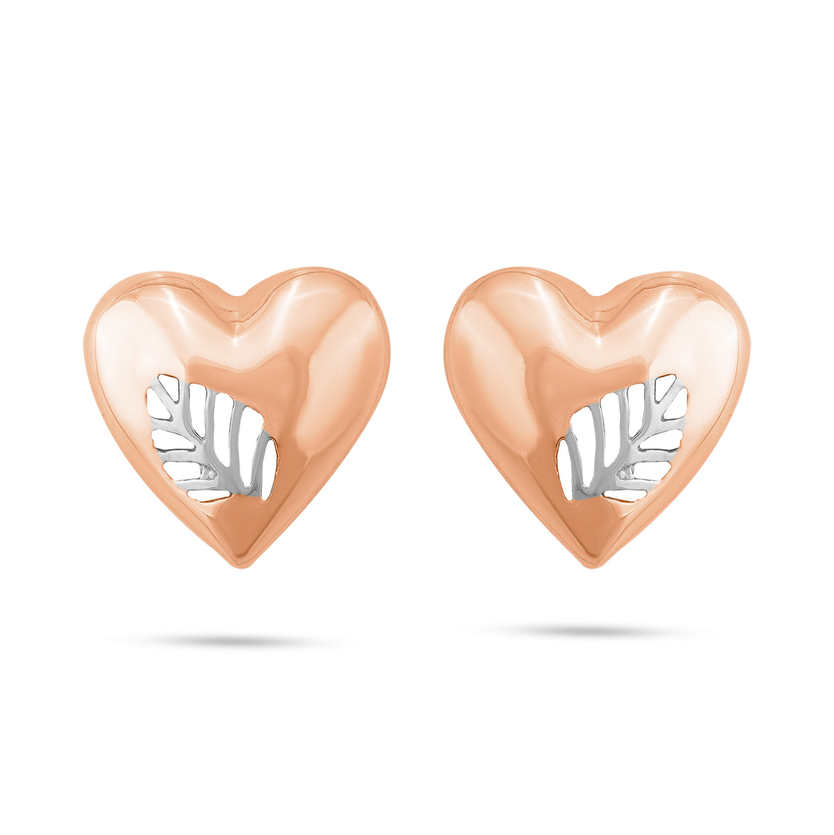 Blush Heartleaf Earrings