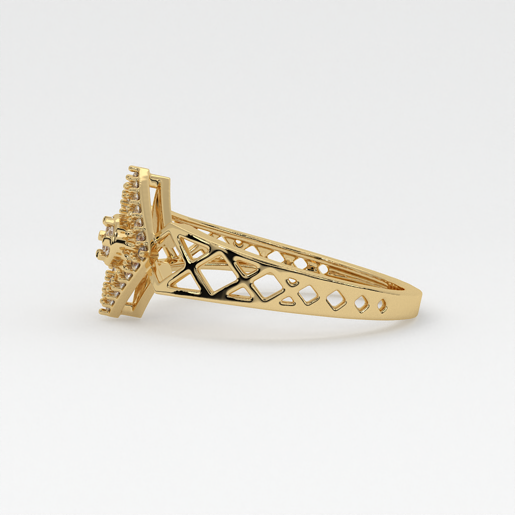 Celestial Radiance Diamond Ring