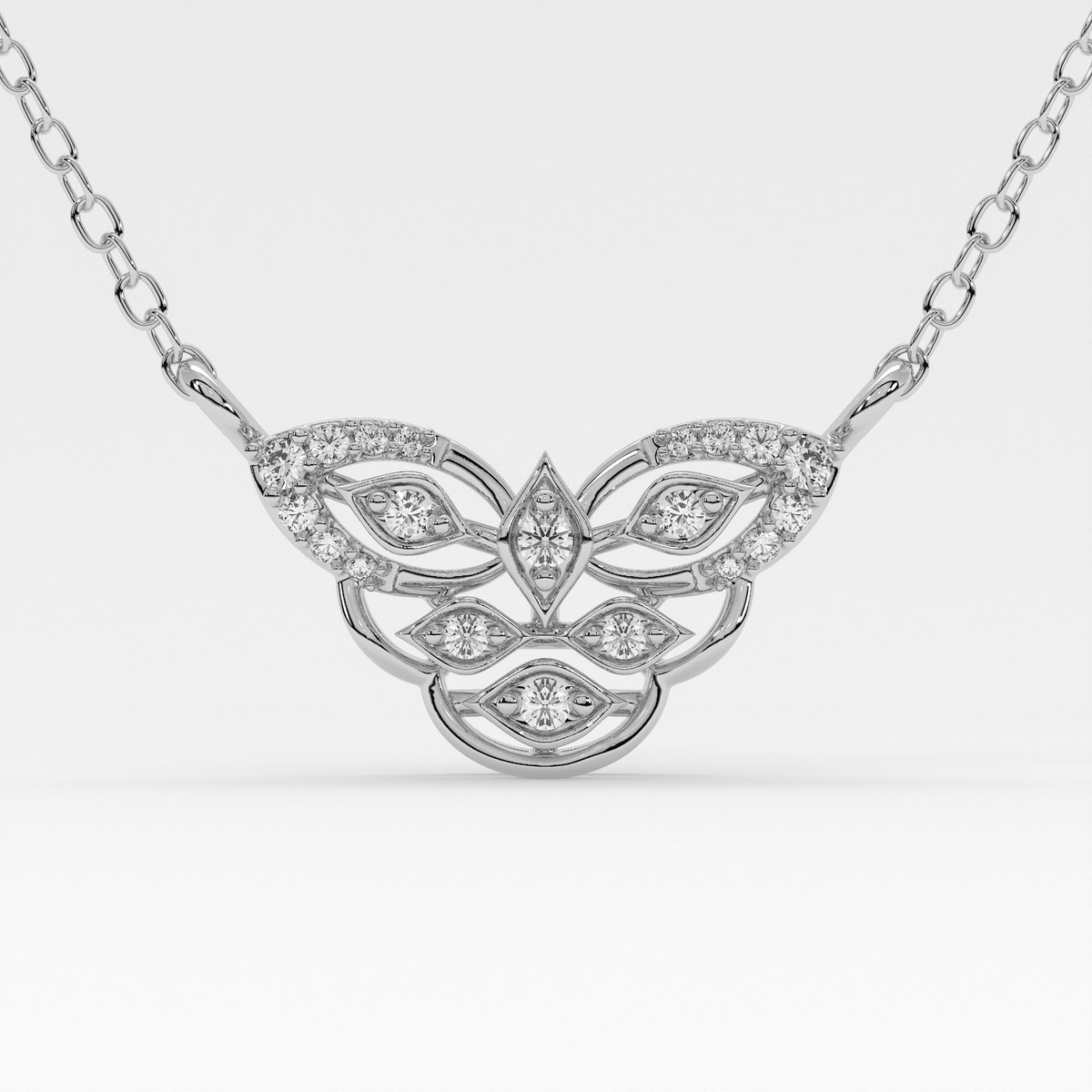 Radiant Petal Diamond Mangalsutra