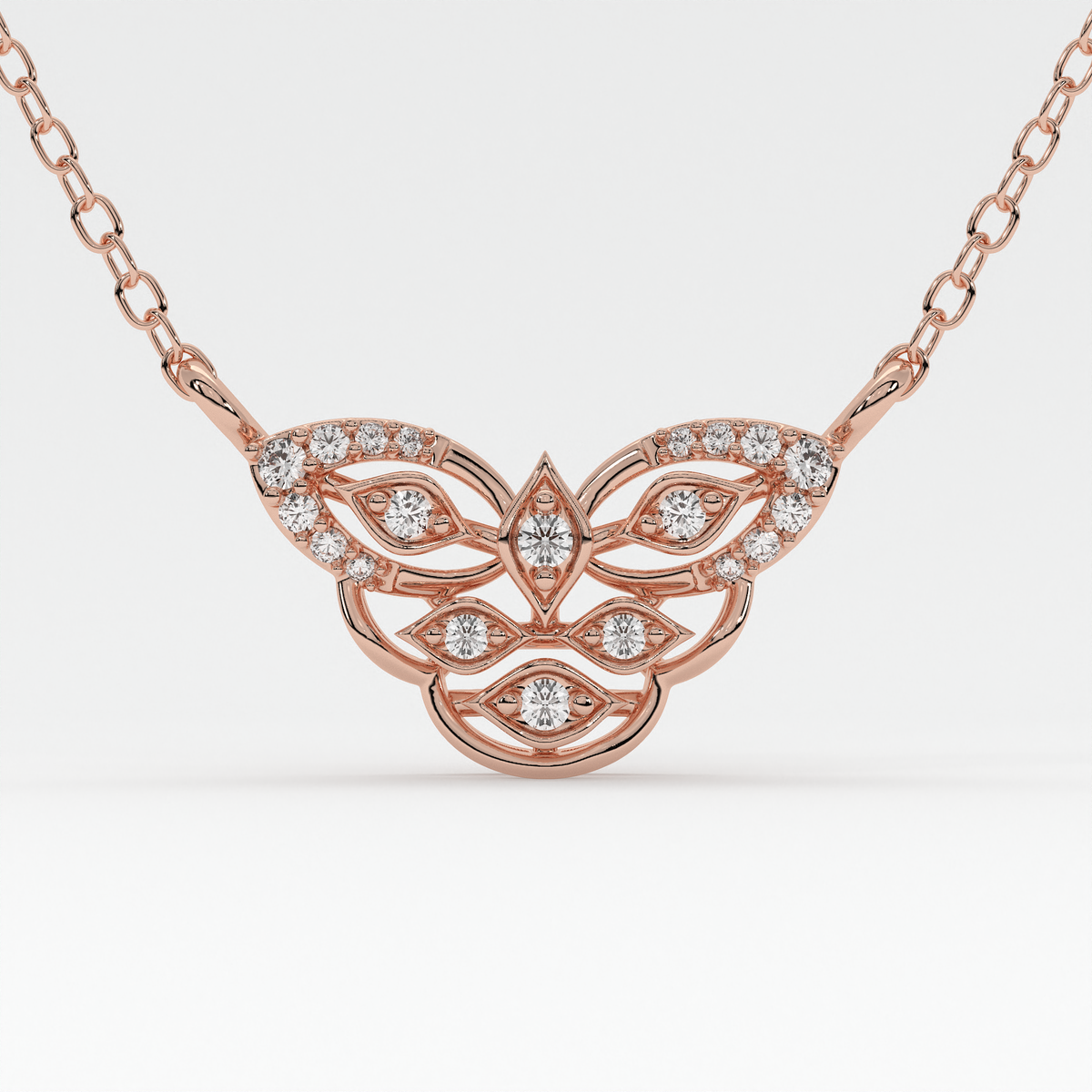 Radiant Petal Diamond Mangalsutra