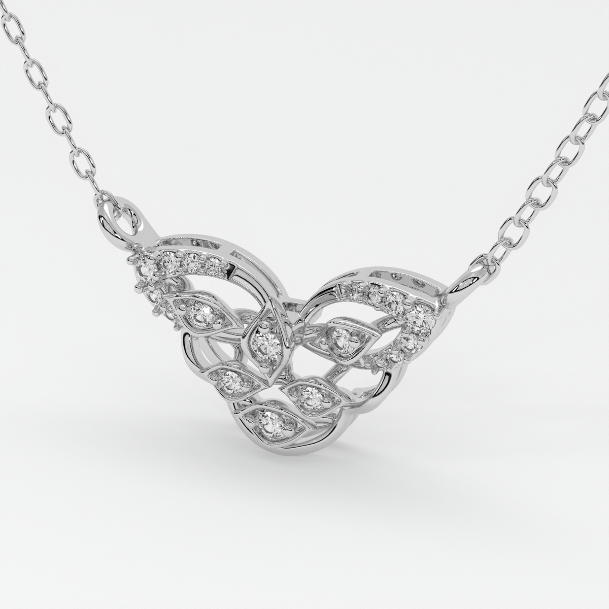 Radiant Petal Diamond Mangalsutra