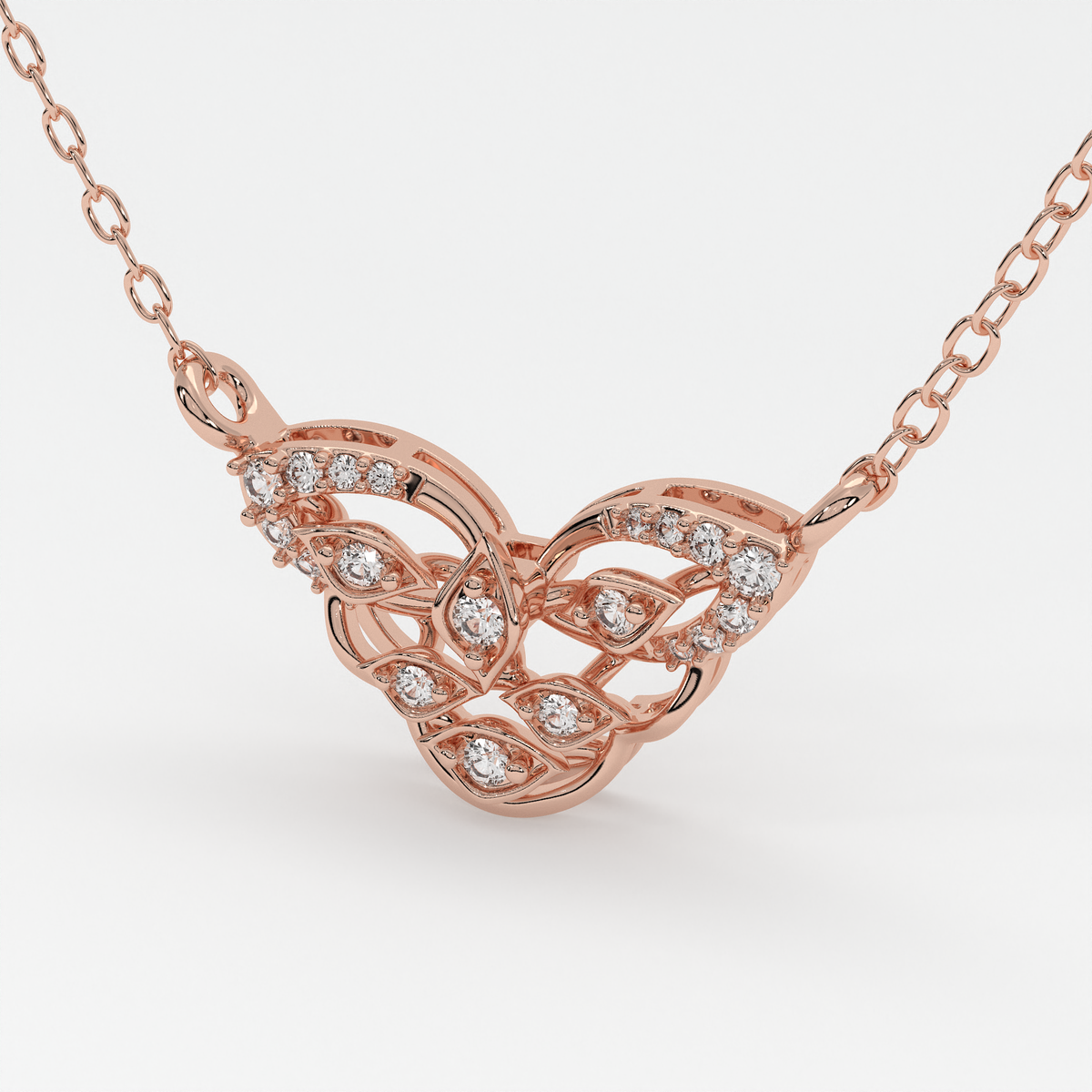 Radiant Petal Diamond Mangalsutra