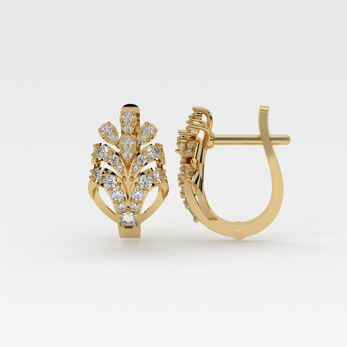 Royal Fern Earrings